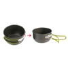 Compact Aluminium Alloy Pot Set Foldable Handgrip with Storage Bag