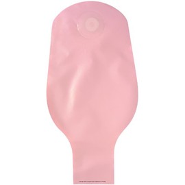 SUR-FIT Natura Drainable Pouch with Filter-Color Code Orange Flange 1 1/2" - UOM = Box of 20