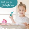 Glue Sticks Bulk Classroom, Purple Glue Sticks for Kids 24