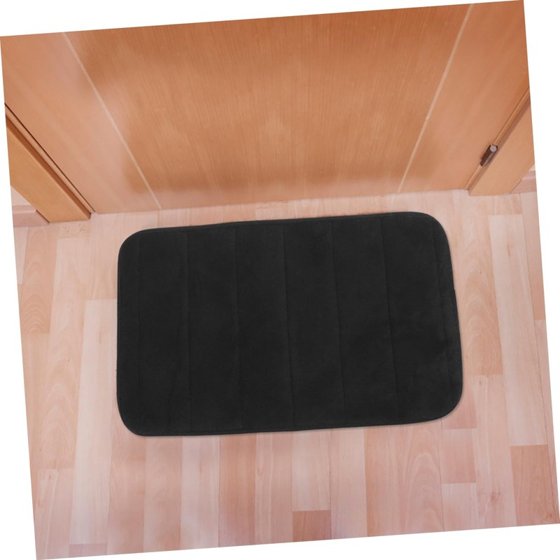 Ciieeo 2pcs Memory Foam Entrance Rug Absorbent Front Door Mat