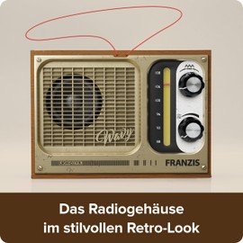 FRANZIS 67226 - The FM Radio for DIY (without soldering) - Experience clear sound and digital precision, complete set including 36-page manual (English language not guaranteed)