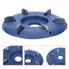 6‑Tooth Arc Dics Hexagonal Shovel for Roughening Polishing Carving Woodworking