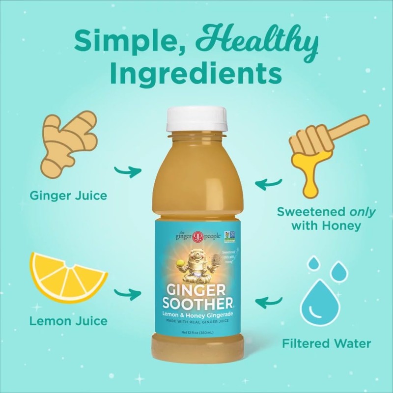 Lemon and Honey Gingerade by The Ginger People – Digestive