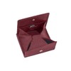 Leather Boxed Style wallet with large coin compartment LEAS, Genuine