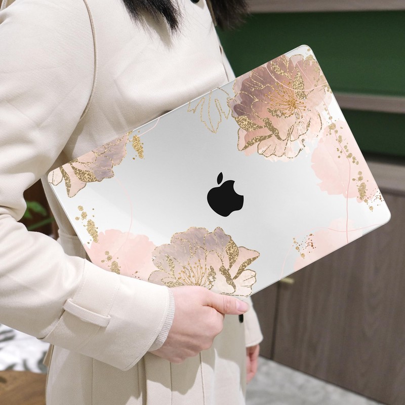 MEEgoodo for MacBook Air 13.3 inch Case 2021 2020 2019
