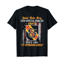 5th Special Forces Group (5th SFG) Shirt - De Oppresso Liber T-Shirt