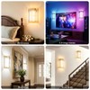 Keep Shinning Gold Battery Operated Wall Sconces Set of Two,