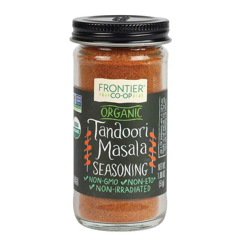 Frontier Co-op Tandoori Masala Seasoning, Kosher, USDA Certified Oranic, Non-GMO,