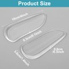 Shimmeroo 5 Pairs Medial & Lateral Heel Wedge Silicone Insoles
