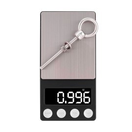 SHONAN Heavy Duty Eye Bolt, 316 Stainless Steel Shoulder Eyebolts with Nut and Washer, 4 Pack Marine Grade Threaded Eyebolts for Lifting or Hanging