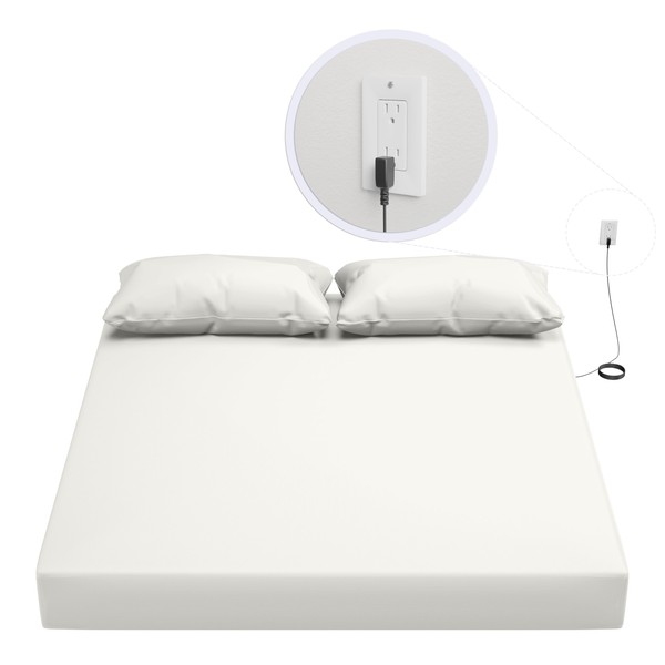 Hooga Grounding Sheet, Organic Fitted Grounded Sheet for Improved Sleep,