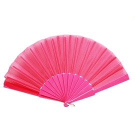 HAAC Fan Colour Pink for Parties, Carnival