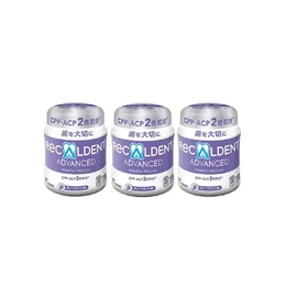 Dental Clinic Dedicated Ricardent Advanced Grape Mint Flavor, 4.9 oz (140 g), 3 Packs