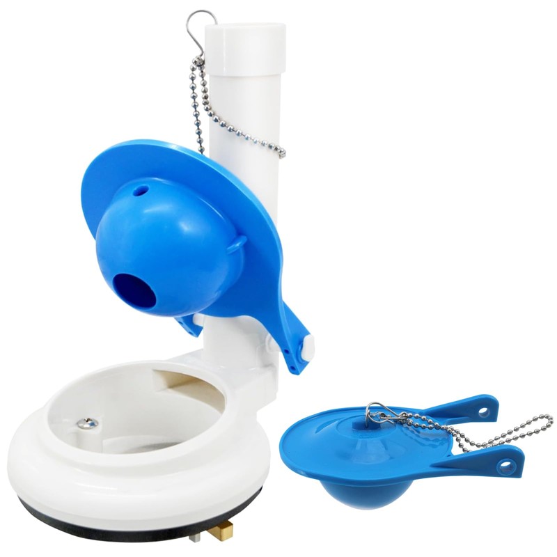 Chinflly 2 Pack Toilet Flapper Replacement kit,3 Inch Toilet Tank