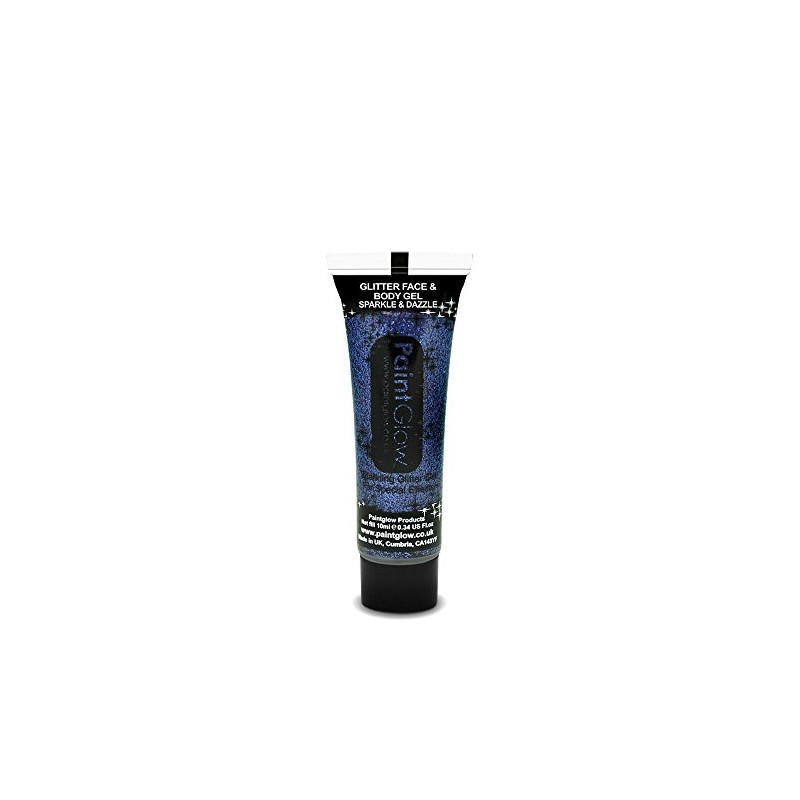 PaintGlow, Glitter Face & Body Gels, Lavender, 14ml