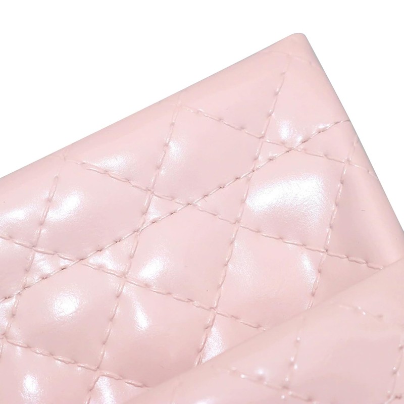 Yantoers Double Eyeglass Case Squeeze Top Glasses Pouch, Leather Soft