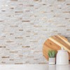 DICOFUN 10 Sheets Marble Look Peel and Stick Backsplash Wall