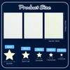 BOHUIZ 469 Pcs Glow in The Dark Stars for Ceiling,
