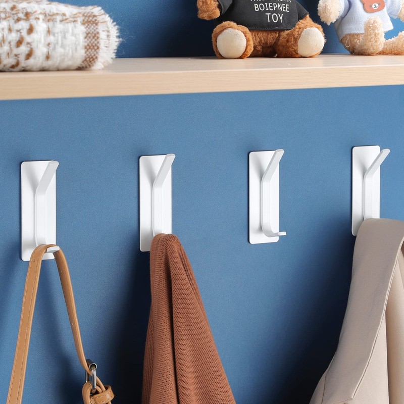 YIGII Towel Hooks/Adhesive Hooks - Heavy Duty Wall Hooks Stainless
