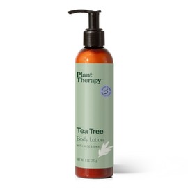 Plant Therapy Plant Therapy Tea Tree Body Lotion with Aloe and Shea, Hydrate and Nourish Skin with Botanical Ingredients, 8 oz