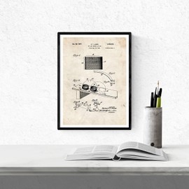 Nacnic pack of 4 sheets of patent bicycles. Make posters with inventions and old patents. Choose the colour you like. Printed on high quality 250 grams.