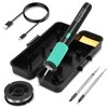 Daakro Wireless Soldering Iron Set - Lötkolben Set With Stand,