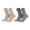 Piarini Business Socks, Suit Socks Without Elastic Top, Cotton, Men's