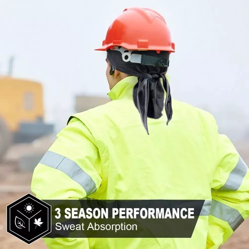 Unbranded Cooling Do Rag Skull Cap Head Wrap Headwear Biker