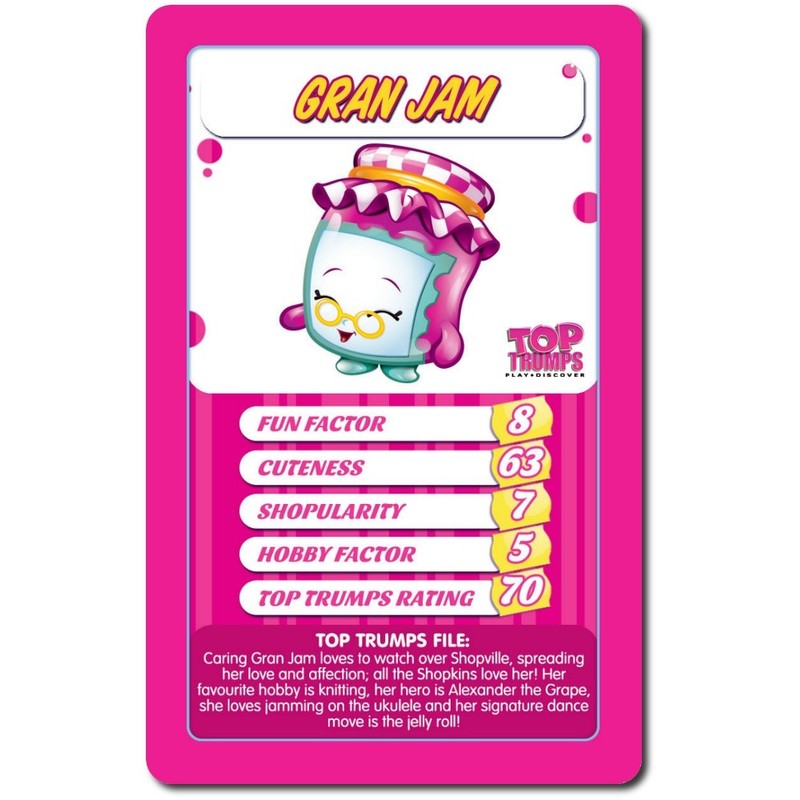 Shopkins Top Trumps Card Game