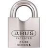 ABUS 83/80 300 Schlage Rekeyable Chrome Plated Brass Padlock, Zero