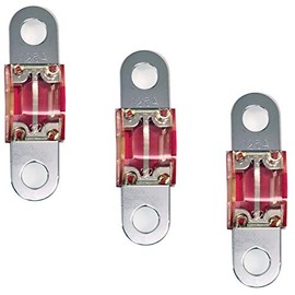 MIDI/AMI Fuse | Bolt On/Down Type | 125 AMP | AUTO MARINE | Stud Mount | 3 PACK