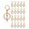 Gold Keychain Clip Metal Lobster Claw Clasps for Jewelry Making.