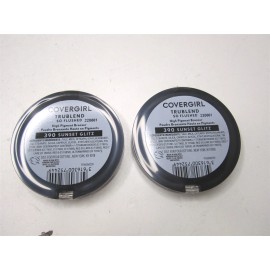 Covergirl 0.33oz Sunset Glitz Trublend So Flushed High Pigment Bronzer - Qty 2