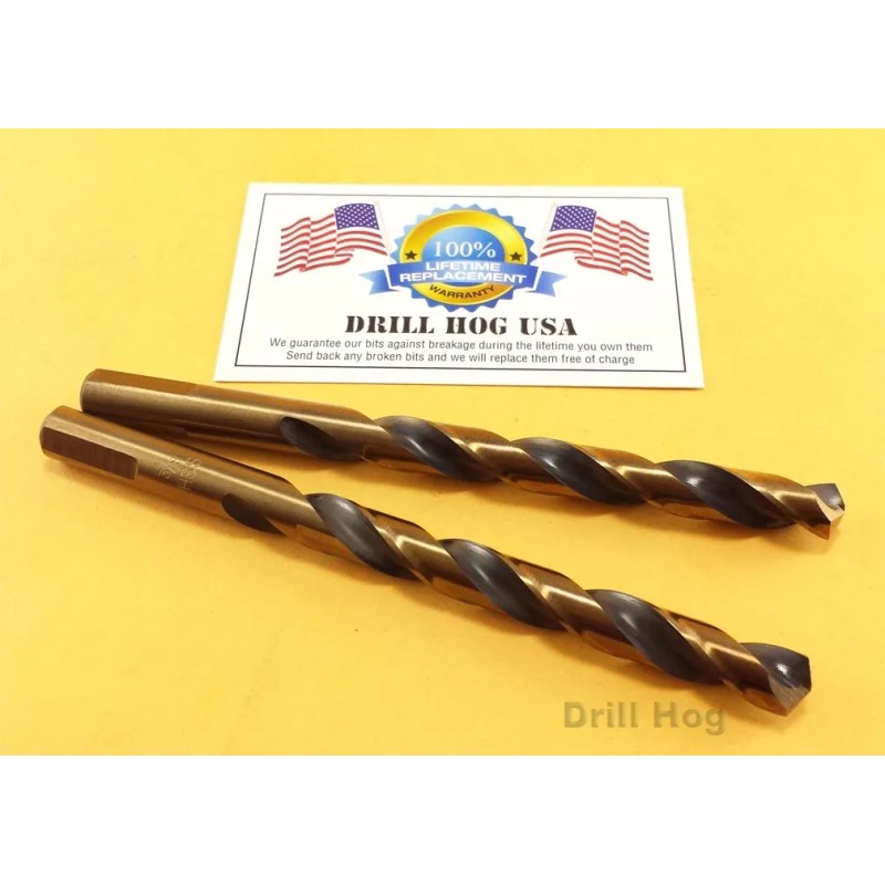 Drill Hog 29/64 Drill Bit 29/64" HI-Molybdenum M7 HSS Twist