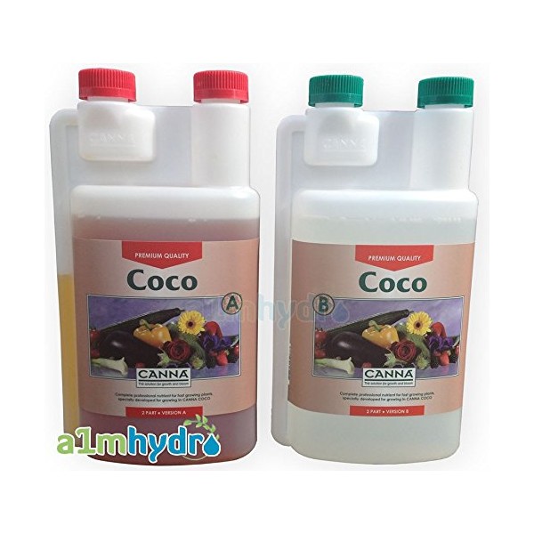 Canna Coco 1 Litre A+B Set Nutrients Hydroponics