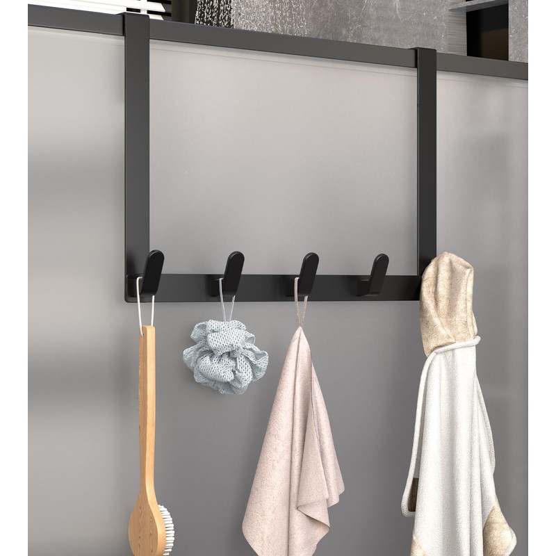 KitchLife Long Over The Door Hooks Hanger with 15.75" Extended