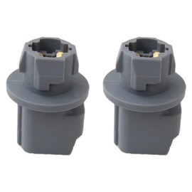 Gxcdizx 2 pcs License Plate Light Socket Wiring Harness Plug Connectors Holder for 1990 to 2020 F-150