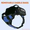 Dogline Quest No-Pull Dog Harness with Nose Work Reflective Removable