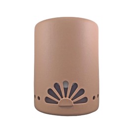 Light Styles of Santa Fe Wall Sconce, Spanish Fan (Nambe) Indoor/Outdoor Ceramic Cylinder Porch Light, Indoor/Outdoor Wall Sconce for Wall Lighting and Exterior Décor Lamp,(100 Watt, 9.25" H x 7.25")