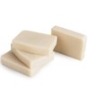 KIT 4 JABON ARTESANAL ARROZ Y CONCHA NACAR EN BARRA