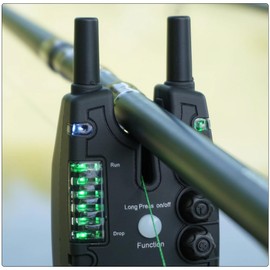 zmart Hirisi S8-4 Carp Fishing Alarm Set, Bite Alarm, Bite Indicator, Fishing Accessories, Rod Pod, Fishing Alarm, Fishing Sensor, Swing Arm, Rod Stand, Fishing Bell, Fishing Rod Holder, LED Indicator