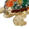 Turtle Trinket Box Turtle Band Jewelry Trinket Box with Painted