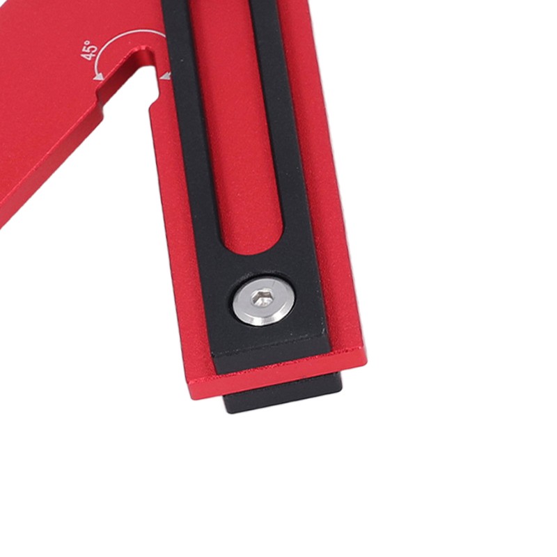 45 Degrees 135 Degrees Woodworking Measuring Ruler Aluminum Alloy Carpenter