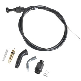 WFLNHB Carburetor Valve Plunger and Choke Cable Kit Replacement for Honda Foreman Rubicon 500 TRX500 2001-2013