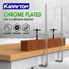 KARRYTON 2-Pack Heavy Duty 24"(600x120mm) F-Clamp w/ 4-3/4" Throat Depth,
