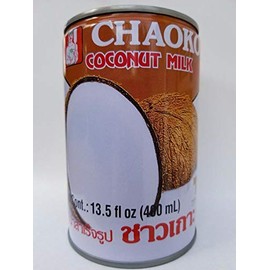 Chaokoh Coconut Milk 13.5 Ounce can (Pack of 10)
