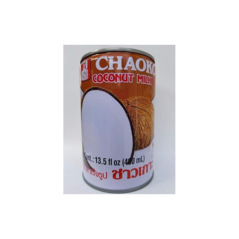 Chaokoh Coconut Milk 13.5 Ounce can (Pack of 10)
