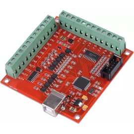 Pezoy CNC 각인 자동 프로브 도구 지원을 위한 페조이 100KHz USB 모션 컨트롤 카드 브레이크아웃 보드 스테핑 PZ100KHz USB Motion Control Card Breakout Board Stepping for CNC Engraving Auto Probe Tool Support