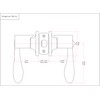 Designers Impressions Kingston Design Black Entry Lever with Matching Single