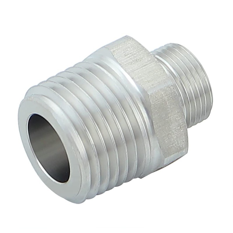 Hsmhose Rv Faucet Adapter,Stainless Steel 1/2" NPT to 3/8" Compression